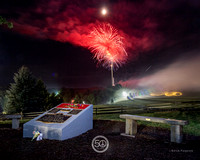 Bethel Woods 50th Logo and Photographer  Name