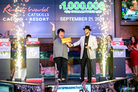 Resorts World Catskills gives away $1 million to one lucky winner on September 21, 2019.