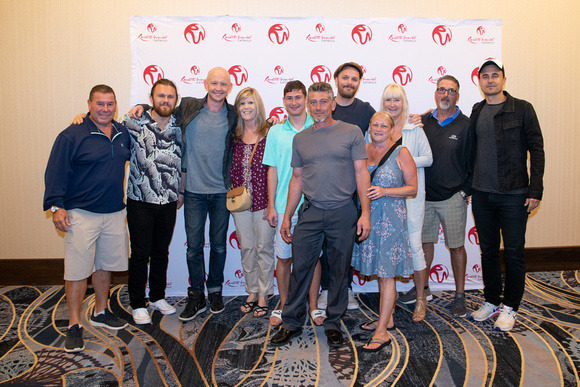 Meet and Greet with members of The Fray before their performance at the Resorts World Catskills on August 31, 2018.